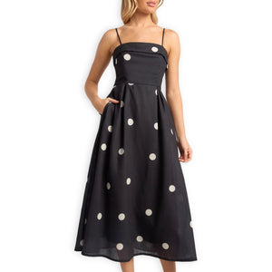Éloise Midi Dress - Classic Black