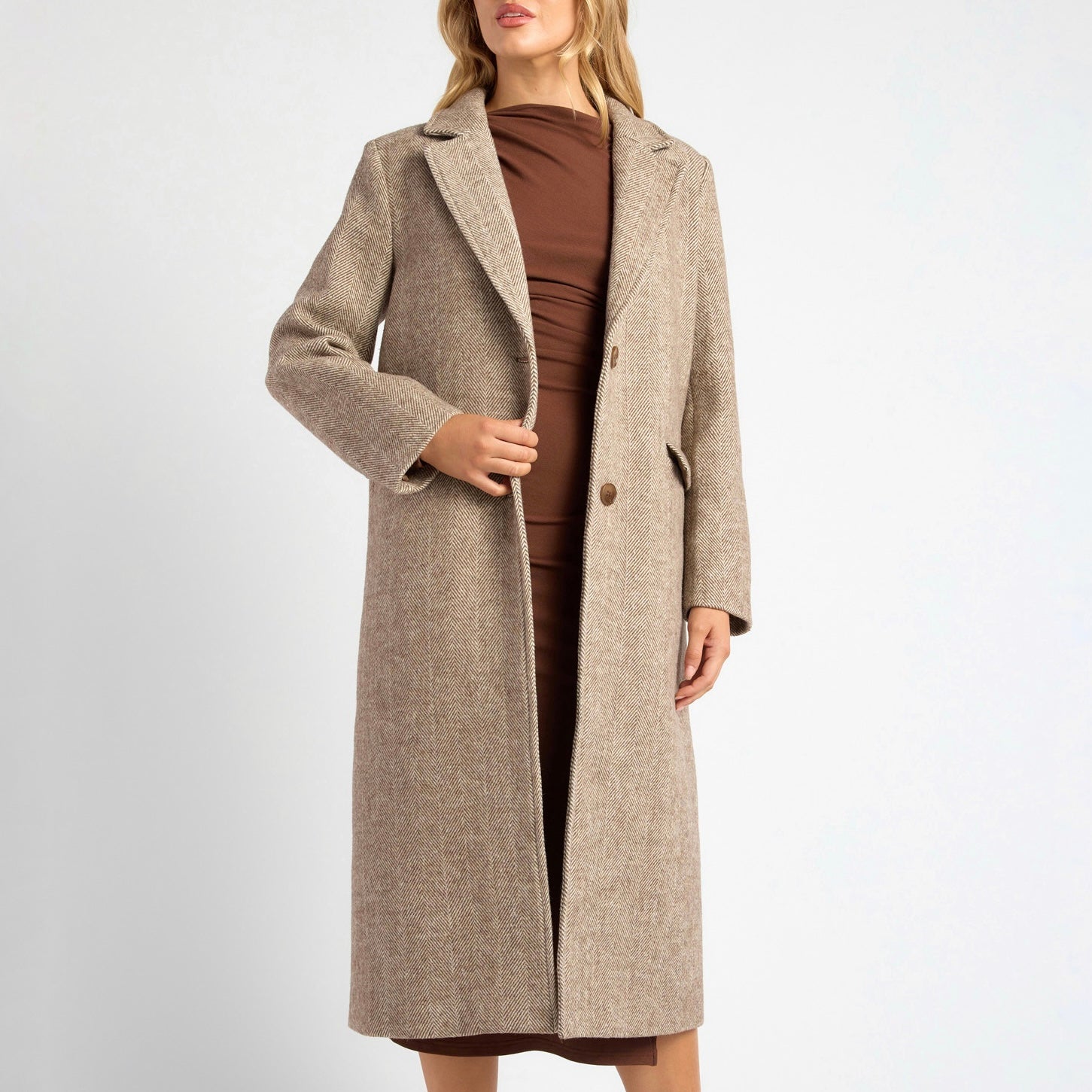 Evelyn Wool Coat