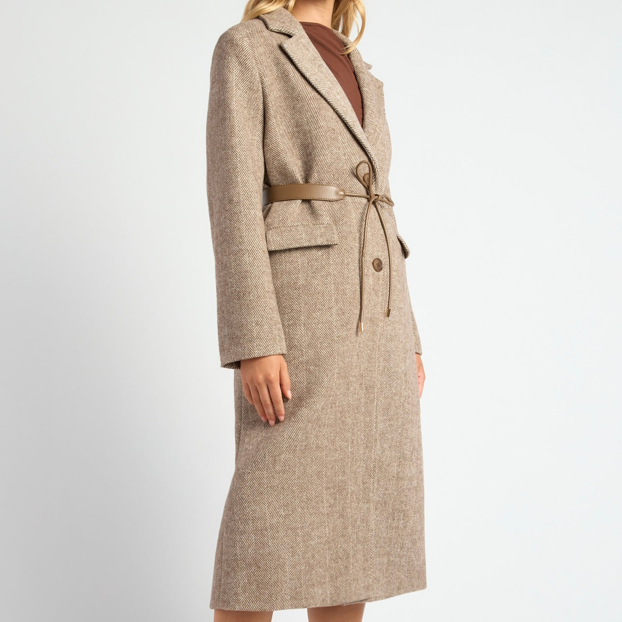 Evelyn Wool Coat