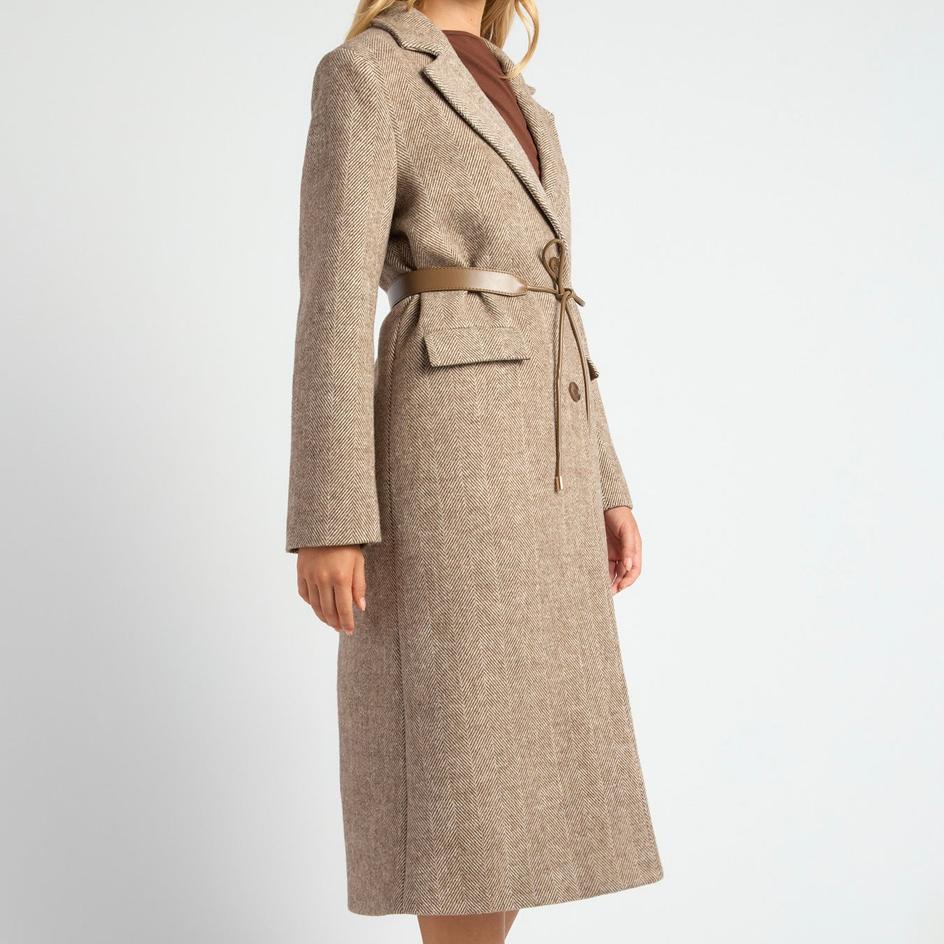 Evelyn Wool Coat