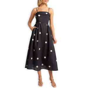 Éloise Midi Dress - Classic Black