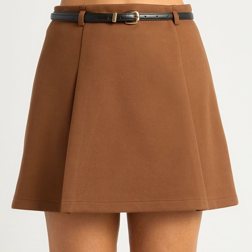 Kensington Wool Mini Skirt