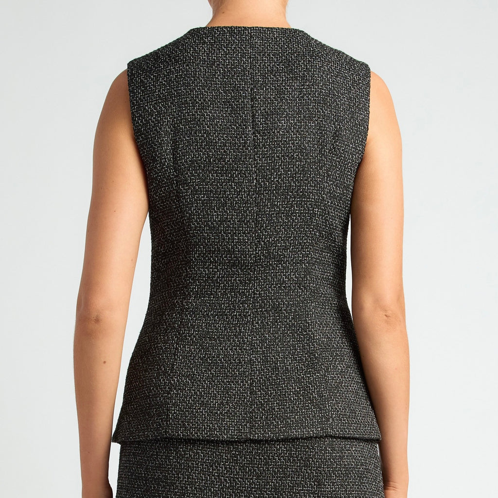 Coco Tweed Vest Top